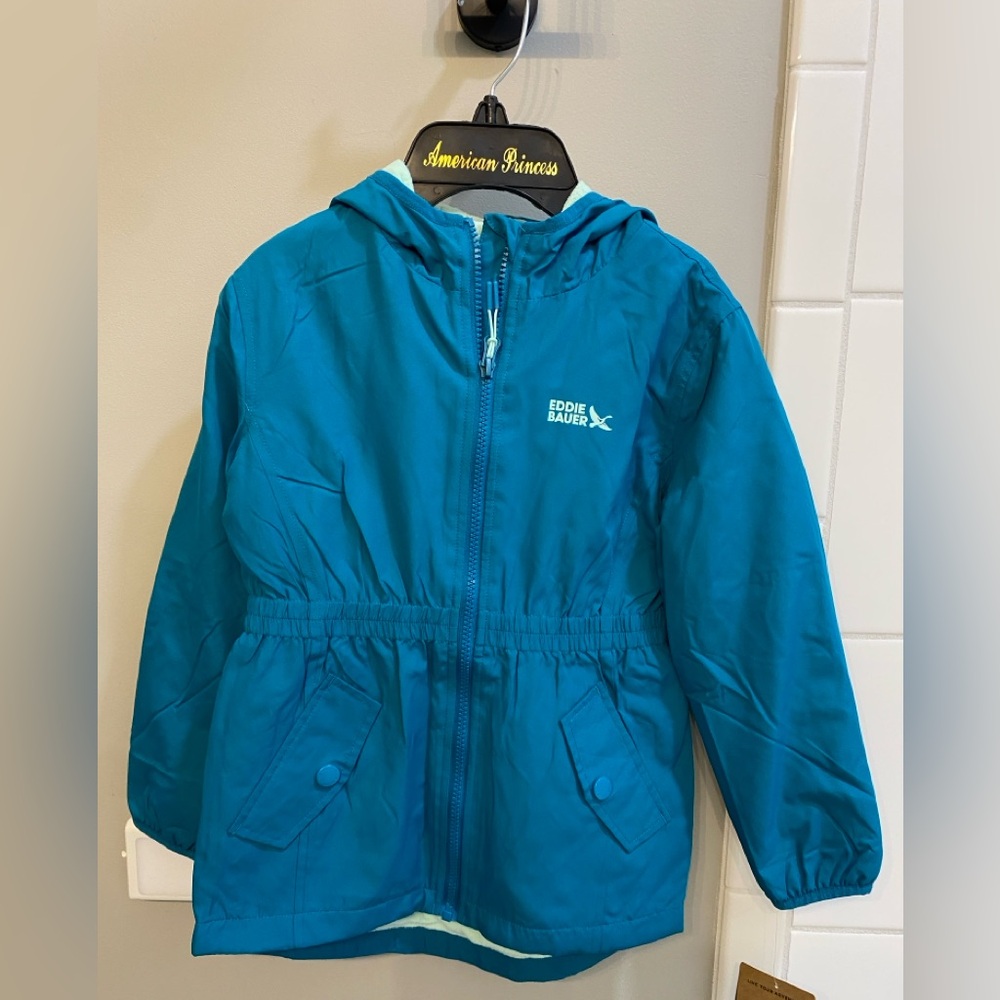 Eddie Bauer Tahitian Tide Hooded Jacket / Size XS (5/6) / NWT